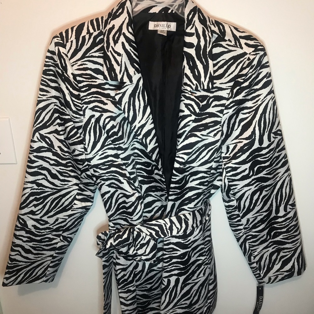 Danillo Stephani Women’s zebra jacket